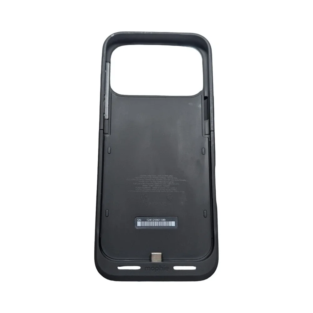 Nn1-Pu Mophie Juice Pack Battery Case for Apple iPhone 17 Pro Max - Black ⬇️